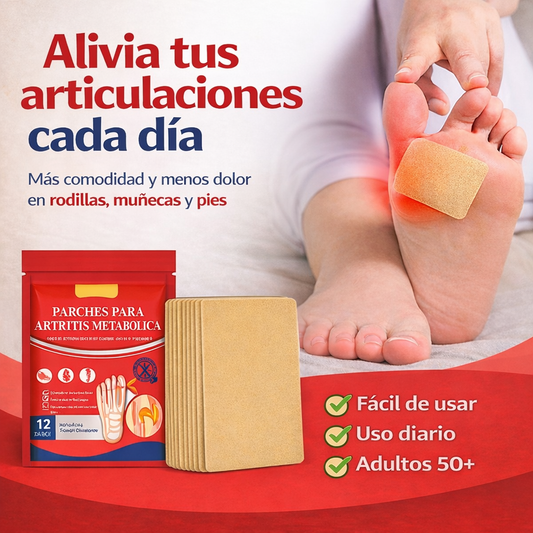 3x1 Pack Familiar 48 Parches – Cuidado Continuo para Articulaciones 🩹🦵