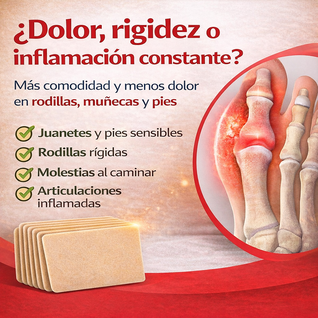 3x1 Pack Familiar 48 Parches – Cuidado Continuo para Articulaciones 🩹🦵